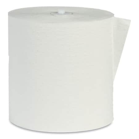 Eco Green Hardwound Paper Towels, 1 Ply, Continuous Roll Sheets, 900 ft, White WL9012